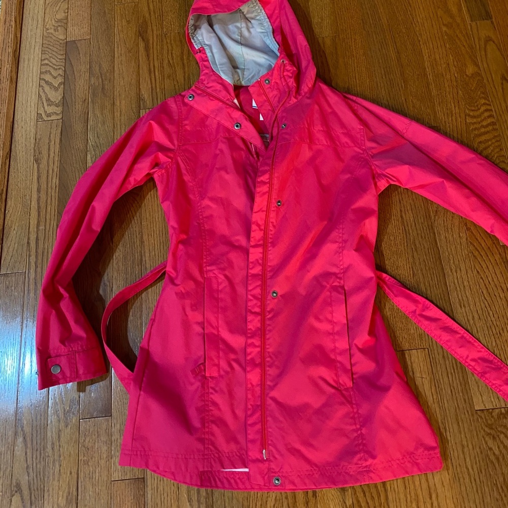 Pink Columbia Rain jacket
